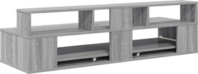 vidaXL Γραφείο Στούντιο Γκρι Sonoma 152 x 42,5 x 36 εκ