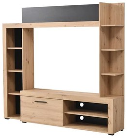 Wall Unit Rubi Artisan - Black 172x33x157 cm