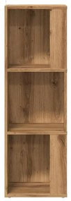 vidaXL Γωνιακό ντουλάπι Artisan Oak 33x33x100 cm Κατασκευασμένο ξύλο