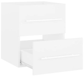 Ντουλάπι Νιπτήρα Λευκό 41 x 38,5 x 48 εκ. από Μοριοσανίδα - Λευκό