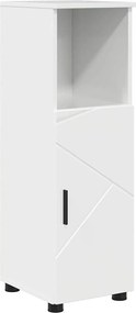vidaXL Σετ Επίπλων Μπάνιου Επιτοίχιο 5 pcs Υψηλής γυαλάδας λευκό