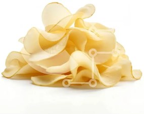 Σετ των 2 Intra Συλλεκτικό Ξύλινο Παζλ Plywood 4mm - Σωρός από πατατάκια σε λευκό φόντο Σε Ξύλινο Κουτί - Διαστάσεις: 10x10 cm – 25 κομμάτια