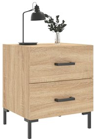 vidaXL Κομοδίνο Sonoma Δρυς 40 x 35 x 47,5 εκ. από Επεξεργασμένο Ξύλο