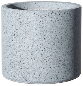 Κασπώ Πήλινο Cement D-7960-8 44x44x38cm Grey Supergreens Πηλός