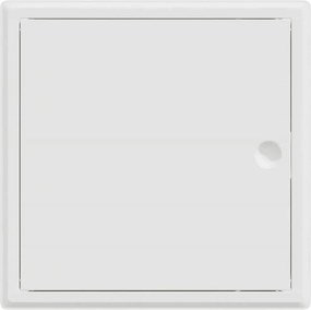 vidaXL Πάνελ Πρόσβασης Λευκό 33 x 33 x 3 cm Ατσάλι