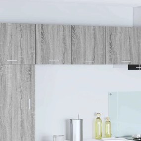 vidaXL Κρεμαστό ντουλάπι Γκρι Σομόνα και Λευκό 40 x 31 x 40 εκ.