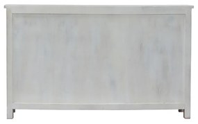 FOLEGANDROS ΜΠΟΥΦΕΣ ΛΕΥΚΟ ANTIQUE 150x40xH90cm - 05-0584