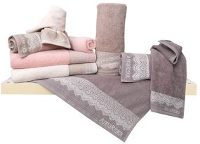Πετσέτα 50x100 Karla 4 Grey Anna Riska