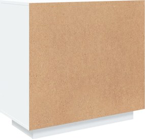 vidaXL Ντουλάπι Λευκό 80 x 40 x 75 εκ. από Επεξεργασμένο Ξύλο
