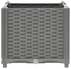 vidaXL Ζαρντινιέρα 40 x 40 x 38 εκ. από Πολυπροπυλένιο