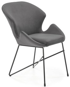 60-22235 K458 chair color: grey DIOMMI V-PL-K/458-KR-POPIELATY, 1 Τεμάχιο
