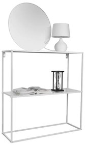 Κονσόλα Chloe 1550101 80x80x27cm White Mirrors &amp; More