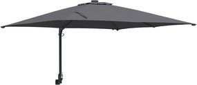 vidaXL Ομπρέλα Κήπου Ανθρακί 248,5 x 247,5 x 160 εκ.