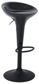 Σκαμπό Bar Disco Ε248,7Μ 44x40x71/92cm (Σετ 2τμχ) Black Metal,Abs