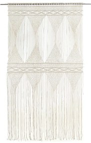 vidaXL Κουρτίνα Μακραμέ 140 x 240 εκ. Βαμβακερή