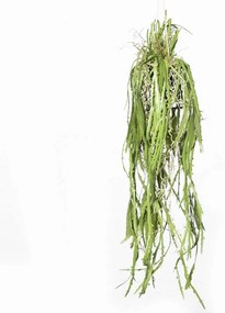 Τεχνητή Κρεμαστή Ρίζα Dama Noce 0371-7 106cm Green Supergreens Polyethylene,Fabric