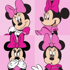 Λαβέτα-Μαγική Πετσέτα Polyester 30x30εκ. Minnie 76 Pink Disney DimCol