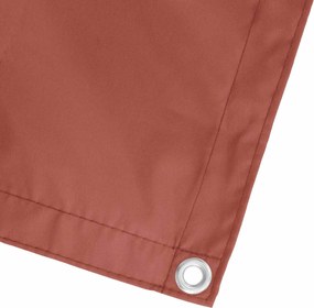 vidaXL Οθόνη Μπαλκονιού Τερακότα 100 x 1000 cm Ύφασμα Όξφορντ