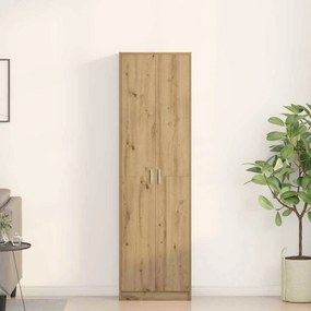 vidaXL Ντουλάπι artisan δρυς 55 x 25 x 189 εκ. Επεξεργασμένο ξύλο