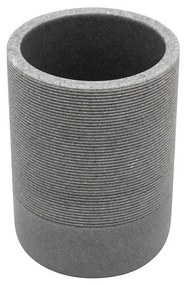 Ποτηροθήκη Μπάνιου (Φ7x10) Estia Stone Grey 02-13387