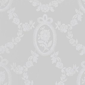 Borea Τραπεζομάντηλο Βελονάκι Αριάδνη 140 x 260 cm + (12) 45 x 45 cm Γκρι