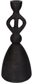 Κηροπήγιο ArteLibre Μαύρο Αλουμίνιο 11.5x11.5x27cm