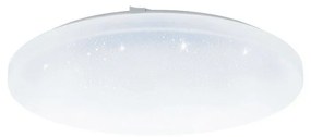 Φωτιστικό Οροφής Πλαφονιέρα Led Με Τηλεχειριστήριο Frania-A 98236 White Eglo Μέταλλο,Πλαστικό