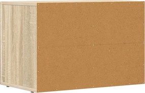 vidaXL Ντουλάπι TV Δρύς Sonoma 60 x 35 x 40 εκ. Επεξεργασμένο ξύλο