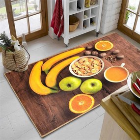 Χαλάκι Κουζίνας Fruits 270 Multi DimCol 67X150cm Πολυέστερ