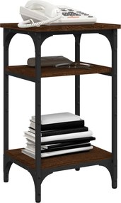 vidaXL Βοηθητικό Τραπέζι Καφέ Δρυς 35 x 30 x 60 εκ. Επεξεργασμένο Ξύλο
