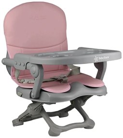 Φορητό Καθισματάκι Φαγητού (6+ Μηνών/Έως 15kg) Bebe Stars Tasty Pink 895-185