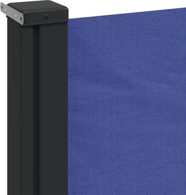 vidaXL Σκίαστρο Πλαϊνό Συρόμενο Μπλε 140 x 600 εκ.