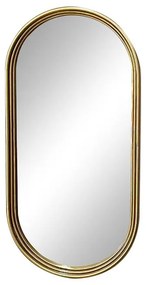 Καθρέπτης Olympon Inart χρυσό μέταλλο 49x5x99εκ 49x5x99 εκ.