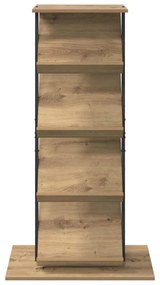 vidaXL Ράφι Περιοδικών με ράφι Artisan Oak 68 x 40 x 123.5 εκ.