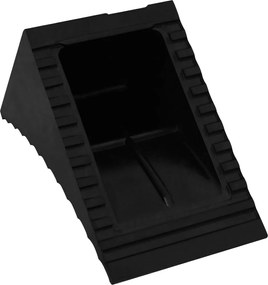 vidaXL Σφήνες Τροχών 2 Τεμ. 29x16x19 εκ. από Καουτσούκ