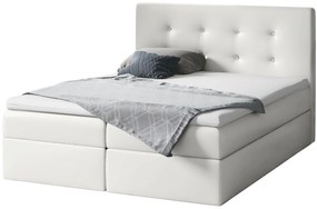 Επενδυμένο κρεβάτι Mozzo-Leuko-160 x 200