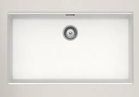 Schock Cristalite Manhattan Superwhite Υποκαθήμενος Νεροχύτης 75x45,6cm