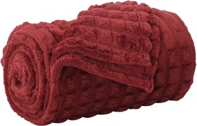 vidaXL Κουβέρτα Βεραμάν Κόκκινο 240 x 220 cm Μαλλί