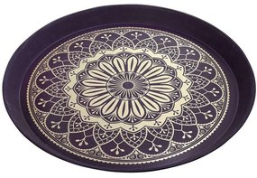 Διακοσμητικός Δίσκος ASL105 Φ46,5x3cm Purple Espiel Πολυπροπυλένιο