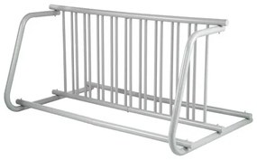 VEVOR 10 Holders Floor Bike Rack, 1.5m Length All-Steel Grid Bike Rack, 10-Bike Capacity Dual-Side Storage Stand for Garages Streets Yards Bike Events