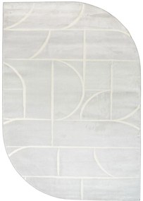 Χαλί ezzo Forma E460B2A LIGHT GREY-80 x 150 εκ