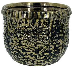 Κασπώ (Φ17x13) Marhome Μαύρο/Χρυσό 06-20019