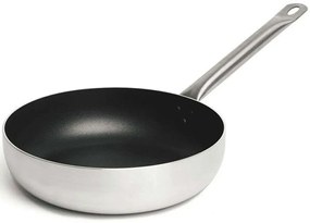 Τηγάνι Αντικολλητικό CO10897000 Φ24x7cm Inox-Black Comas 24cm Aluminium
