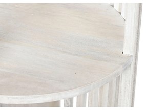 Ράφια DKD Home Decor Λευκό Ξύλο από Μάνγκο 116 x 40 x 160 cm (1)