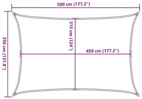 ΠΑΝΙ ΣΚΙΑΣΗΣ ΜΠΕΖ 3,5 X 5 Μ. ΑΠΟ HDPE 160 ΓΡ/Μ² 311132