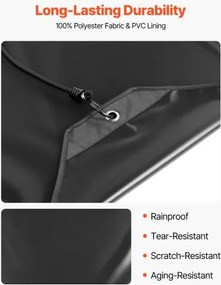 VEVOR 910 x 910 mm Air Conditioner Cover Top Mesh Universal for Outdoor Use