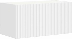 vidaXL Ντουλάπι Τηλεόρασης Τοίχου 2 pcs Λευκό 60 x 31 x 29,5 εκ