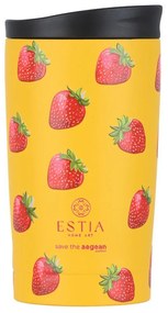 Ποτήρι - Θερμός Berry Bright Save The Aegean 01-31862 350ml Yellow-Red Estia