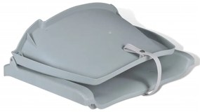 vidaXL Κάθισμα Σκάφους Πτυσσόμενη Πλάτη Γκρι 48x51x41εκ Χωρίς Μαξιλάρι