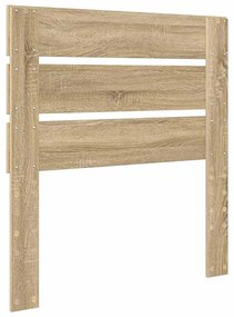 vidaXL Κεφαλάρι Δρύς Sonoma 75 cm Επεξεργασμένο ξύλο